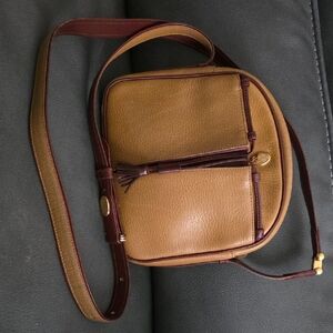 Cartier Tan and Brown Leather Belt Bag